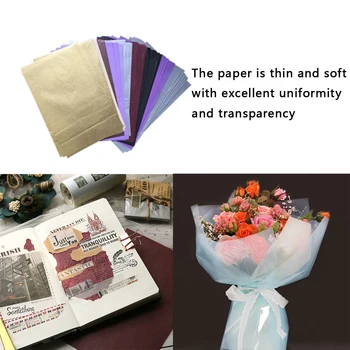 А5 пакетиране на хартия от шарени опаковки тъкани сгъваем САМ цветна опаковъчна хартия коледна хартия за опаковане на подаръци материал
