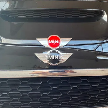 Автомобилен Стайлинг от въглеродни влакна 3D Метален Стикер Емблема на Иконата За Mini Cooper One S R50 R53 R56 R60 F55 F56 R57 R58 R59 R60
