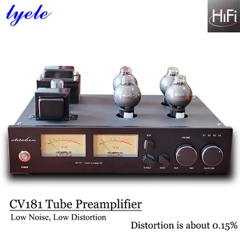 Клиенти Предусилвател Lyele Audio Cv181 Клиенти Усилвател на Hi-Fi С Ниски изкривявания, ниско ниво на шум, Висок Клиенти Усилвател Ръчно изработени 6h8c