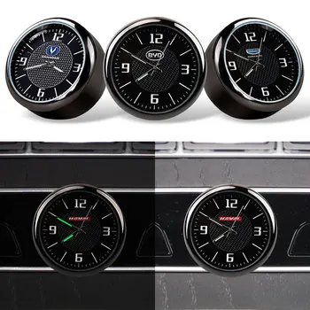 Часовник за интериора на Колата, Мини Светещи Механични Кварцови Часовници, Часовници за BMW E30 E36 E60 E61 Serie1 X1 X2 X3 X5 F25 E53 F15 Аксесоари