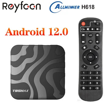 T95MAX TV Box Android 12 4 GB RAM памет И 32 GB ROM Allwinner H618 Подкрепа 6K 4K HDR Двойна Wifi 1 GB 8 GB мултимедиен плейър T95 Max 2 GB 16 GB 1G 8G