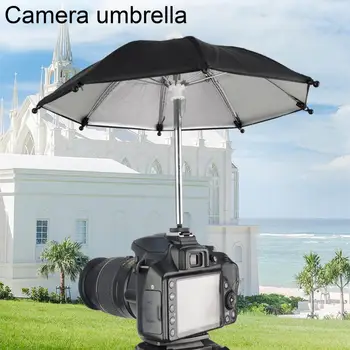 Чадър За Фотоапарат DSLR, Универсален Калъф За Топла Башмака, Козирка за Фотоапарати, Въртящи Чадър за Фотоапарати, Дъждовно за употреба за Canon