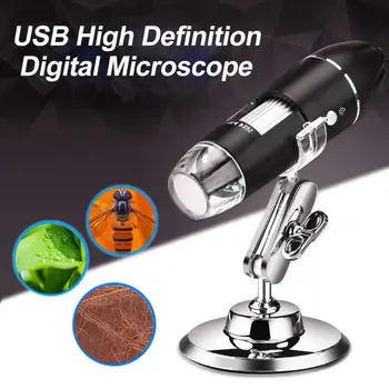1600X Дигитален Микроскоп Помещение 3в1 Type-C USB Преносим Електронен Микроскоп За Запояване Led Лупа За Ремонт на Мобилен телефон