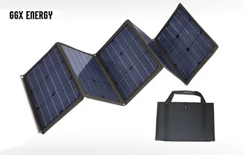 GGX ENERGY 100 W Сгъваема Слънчеви панели, Зарядно Устройство, Чанта Слънчев Регулатор 12v Зарядно за Кола За Лодки Слънчево Зарядно За Лаптоп 1 Масив