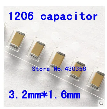 Безплатна доставка 1206 SMD кондензатор 22 icf 25 226 До 100 бр.