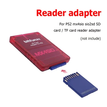 MX4SIO SIO2SD Адаптер за карта с памет TF/SD за PS2 MX4SIO SIO2SD Многофункционален Адаптер за Карта с памет Подкрепа за Безопасни и Четене на цифрови/TF Карти