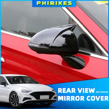 Висококачествена Капак Огледала за обратно виждане на Автомобила За Hyundai за Sonata DN8 2020-2022 на Капака на Огледалото за Обратно виждане Крило Страничното Огледало на Кутията