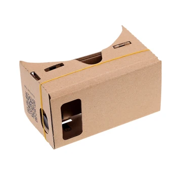 Домашен Преглед на 3D Кино Ultra Clear За Мобилен Телефон От Картон DIY Google Носимое Устройство VR Очила Набор от