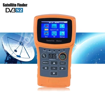 SF-710 Сателитен търсещия метър За Сателитна ТЕЛЕВИЗИЯ Приемник HD satfinder DVB S2 ТУНЕР TV Sat Finder 950-2150 Mhz