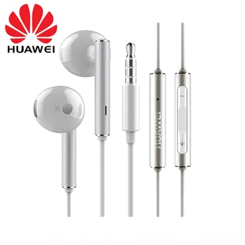 Оригинални слушалки Huawei Honor AM116 Метални С Регулатор на силата на звука на Микрофона За HUAWEI P7 P8 P9 Lite P10 Plus Honor 5X 6X Mate 7 8 9