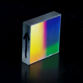25x25x3 мм Лазерна Отразяваща Решетка Спектрален светлина 1800 Линии на Оптично стъкло K9