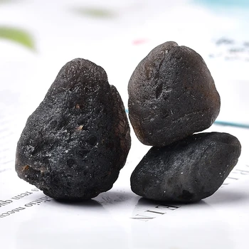 1бр 5-40 г Натурален Чешката Черно Стъкло Метеорит Рок Минерален Кварц Нередовни Енергия Камък Бижута Събира Сувенирни Подаръци