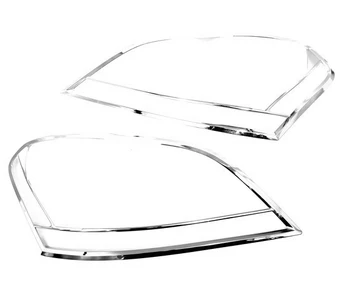 Хромирани Стайлинговая Покриване На Светлина за Mercedes Benz ML W164 Class