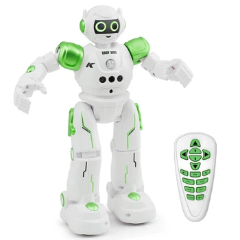 Детски образователни играчки Робот с Дистанционно Управление Сензорно Наблюдение на Интелигентен Робот е Умно като се избягва препятствия Пеене, Танци RC Робот Играчка
