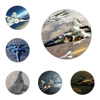 Руския Изтребител Миг Военно-Въздушни Сили Икона Брошка на Жени Аксесоари За Дрехи Раница Украса на подарък