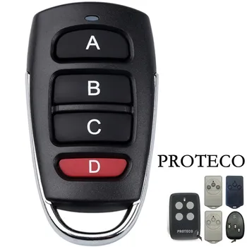 PROTECO TX433/PTX433 405/PTX433 AZUL/TX3/HIT Гаражни врати с Дистанционно Управление 433 Mhz Фиксиран код Предавател Ключодържател Екип