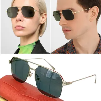 Слънчеви очила 2022 Мъжки Луксозни Маркови Поляризирани Реколта Guess Модни Дамски Кръгли Очила За Шофиране на Кола, Извънгабаритни UV400 Oculos De Sol