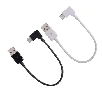 Тип USB C 100 см 1 м 2 м 3 м-къс Кабел На 90 Градуса Правоъгълен USB Type-C 3,1 Свързващ Проводник C USB Кабел за MacBook/Xiaomi 4C