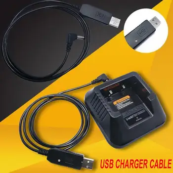 USB Кабел За Директно Зареждане на USB Кабела на Зарядното Устройство За BAOFENG UV-5R BL-5L Преносима Радиостанция Радио на USB Кабела на Зарядното Устройство С Индикатор