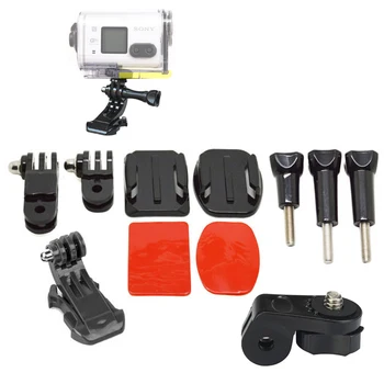 Аксесоари За Sony Action Cam за Закрепване На каска На цена Direct Модел b Предното Монтиране на каска За спортна камера HDR-AS100VA AS30V Осуетяване