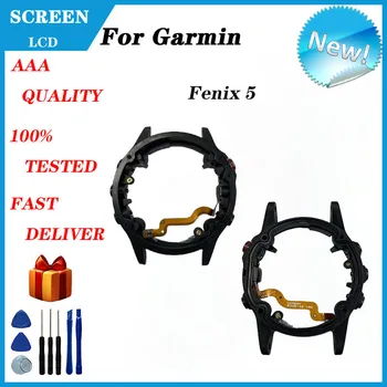 За Garmin Fenix 5 5Plus Делото Средната Пластмасова Рамка С Бутон Smart Motion Резервни Части, Ремонт