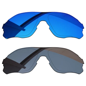 Bsymbo 2 Чифта зимни скай-сиви поляризирани сменяеми лещи за очила Oakley EVZero Path OO9308