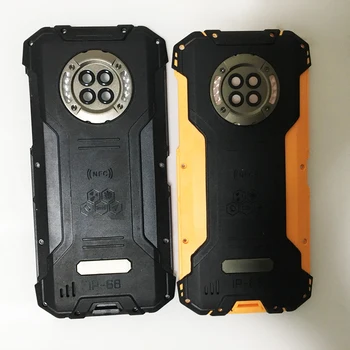 Черно/Оранжево/зелено За DOOGEE S96 PRO, Делото на отделението за батерията, Калъф с високоговорител и модул NFC, за Подмяна на мобилен телефон