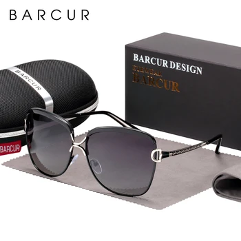 Бърза Доставка BARCUR Градиентные Слънчеви очила Дамски Поляризирани Слънчеви очила за Жени трендови продукти