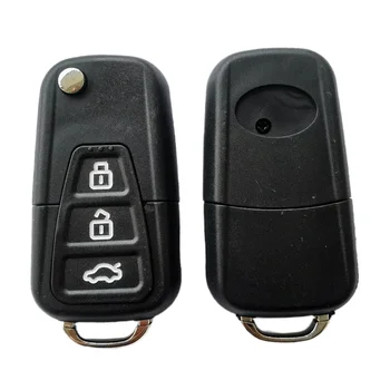 3 Бутона Flip Сгъваем Автомобилен Ключ във формата на Миди, за Lifan X60 X50 Подмяна на Неизрязаните Острието Дистанционно Ключодържател Калъф във формата на Миди Аксесоари