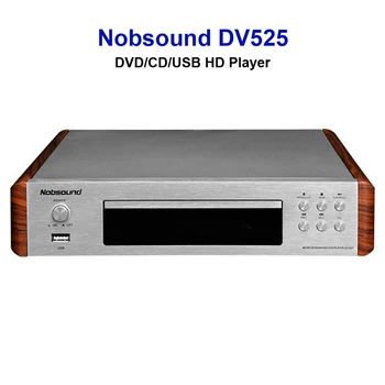 Nobsound DV525 DVD плейър CD USB Видео караоке Изходен сигнал Коаксиален/Оптичен/RCA/S-Video Изходи HDMI-Съвместими