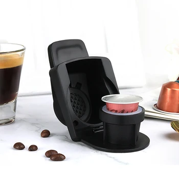 Адаптер за преобразуване на кафе капсули Nespresso е Съвместим с Dolce Gusto Dolce Gusto с оригиналната капсула Nespresso Transfor
