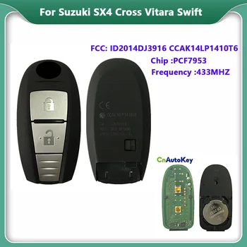 CN048002 Suzuki Дистанционно ключ PCF7953 (HITAG3) чип FCC ID 2014DJ3916 CCAK14LP1410T6 с 433 Mhz