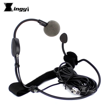 4 бр. Мини XLR 4 Pin TA4F Главоболие Слушалки Динамичен Микрофон За Безжичен Предавател SHURE WH20TQG GLXD6 GLXD1 ULX1 UR1 UR1M U1