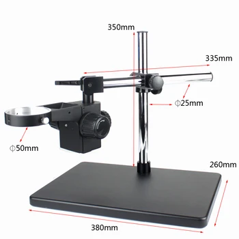 Промишлен Електронен Видео Микроскоп Притежателя на Обектива на Камерата Скоба 50 mm Универсален Въртящ се На 360 ° работна маса За Поддръжка