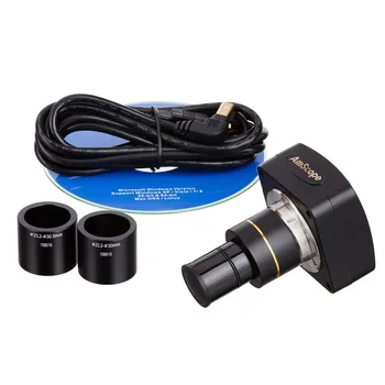 AmScope 3MP USB2.0 Микроскоп Цифров фотоапарат + софтуер MU300