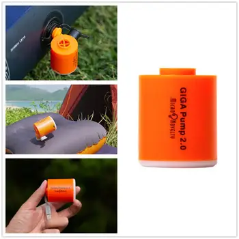 GIGA Помпа 2 3-в-1 Преносим Мини Електрически Надуваеми USB Зареждане на Външния Въздушен Помпа за Надуваем Матрак с Лодка Вакуум Помпа Къмпинг Фенер