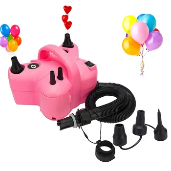 Автоматични Електрически Въздушна Помпа Надувателя Балон Преносим И Балон С Двоен Отвор Въздушен Компресор Балон Помпа За Партита Балон