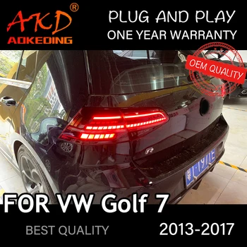 Задна светлина За VW Golf 7 2013-2017 MK7 автомобилни стоки Задна Светлина Led Светлини за Автомобилни Аксесоари Golf 7,5 Задни Светлини