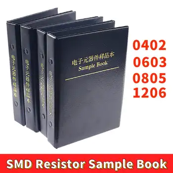 0402 0603 0805 1206 1% SMD SMT Чип-Резистор Гама от Комплект 170 Стойности образецът на Книгата на