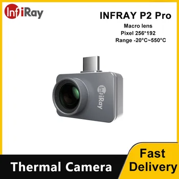 InfiRay P2 Pro Мобилен Телефон Инфрачервен Тепловизор Печатна Платка Схема На Промишленото Тест За Подово Отопление Температурата На Тръбата Термични Камера